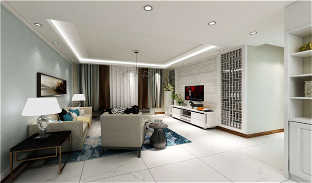 龍湖九里晴川-現(xiàn)代簡(jiǎn)約-臥室設(shè)計(jì)效果圖