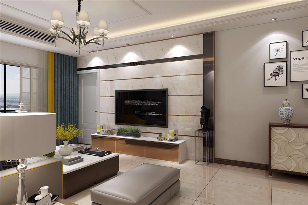 龍湖九里晴川-現(xiàn)代簡約-臥室設計效果圖