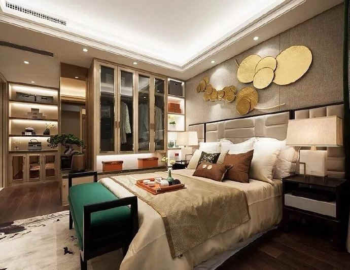 龍湖九里晴川-現(xiàn)代簡約-臥室設(shè)計(jì)效果圖