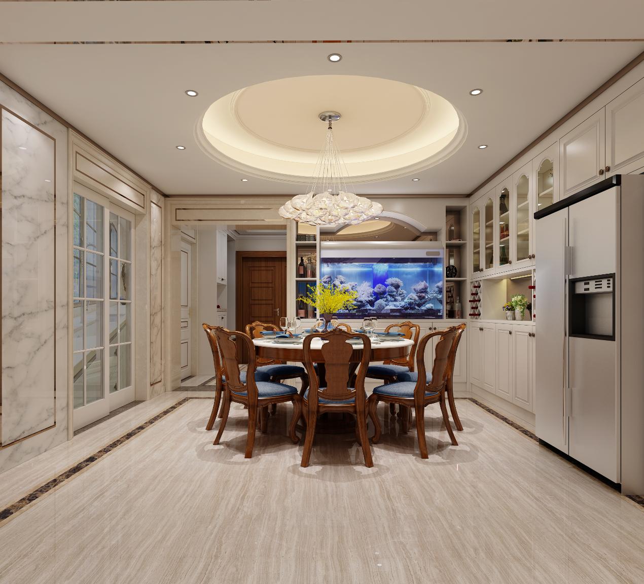 龍湖九里晴川-現(xiàn)代簡約-臥室設計效果圖